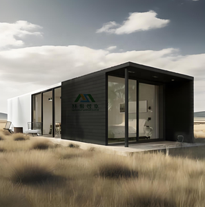 Cabane en bois préfabriquée rectangulaire, écologique, durable, contemporaine, imperméable, <span class=keywords><strong>à</strong></span> énergie solaire, prête <span class=keywords><strong>à</strong></span> l'emploi, pour hôtel - Product Image 5