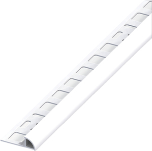 Perfil de Esquina Jolly de PVC Blanco Brillante mm. 8x2,5 Metros - Product Image 1