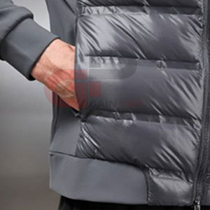 2025 hybride doudoune grande taille hiver chaud veste nouveau Design mode Style hommes personnalisé hybride doudoune - Product Image 5