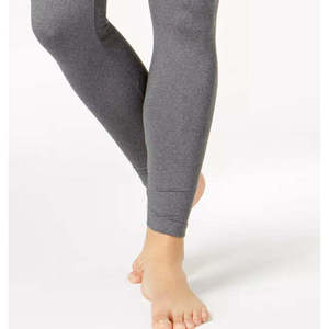 32 Degrees Women's Cozy Patterned Warm Leggings Extra Small Casual Yoga Pants Made of Spandex and Nylon One Size Fits All - Product Image 3