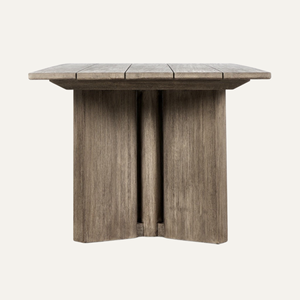 Mesa de Comedor Rectangular Moderna Aureon con Acabado de Madera para Sala de Estar de Apartamento - Product Image 4