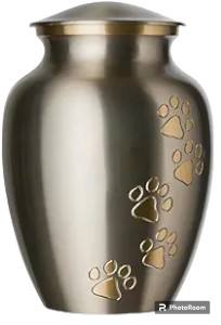 Latest Design Metal Aluminium Metal Pet <b>Urns</b> for <b>Dog</b> Cats Ashes in Enamel Finished in Wholesale Prices With Elegant Design - Product Image 5
