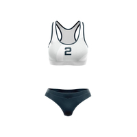 Ensemble de soutien-gorge de sport de volley-ball à séchage rapide personnalisé 2026, unisexe, pour adultes, tenue de volley-ball de plage, ensembles de bikinis imprimés
