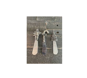 Diseño creativo personalizado de acero inoxidable con mango tallado a mano, Juego de 3 cuchillos para queso con producto de alta calidad - Product Image 1