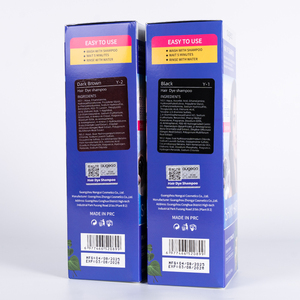 Augeas Manufacturer New Arrival Good Affordable Wholesale Price Cover Gray Bubble Plant Natural Herbal Black <strong>Hair</strong> Dye Shampoo - Product Image 3