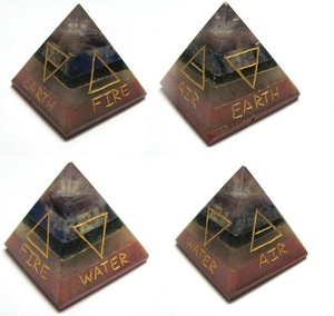 Runas de cristal natural Piedras de energía Wicca Reiki Piedras curativas de cristal caído Juegos naturales - Product Image 6