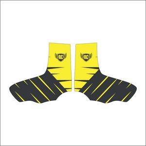 Personnalisé bleu Adulte Jeune Enfant Football Américain Spats Dentelle Couverture Premium Football Taquet Couverture pour le Sport - Product Image 5