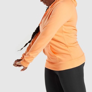 Sudadera con capucha de mujer con estampado personalizado de alta calidad, jersey de lana de manga larga con hombros caídos, sudadera lisa de gran tamaño para mujer 2026 - Product Image 2