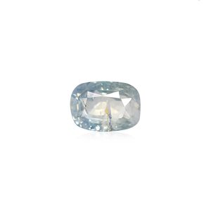 Zafiro facetado bicolor de 6.57 quilates (Pitambari) de corte ovalado natural, gema suelta creada en laboratorio con tratamiento térmico, diamante y rubí. - Product Image 1