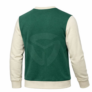 Sweat-shirt homme en coton mélangé de qualité supérieure, coupe ajustée et look élégant, idéal pour les voyages et la mode quotidienne. - Product Image 3