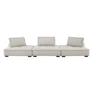 Современная гостиная диван из ткани мягкий диван с 3-местным комфортным диваном с акцентом
