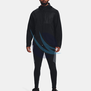 Chaqueta Impermeable con Capucha para Hombre, de Secado Rápido, Estilo Urbano, para Invierno, de Poliéster, Tejido Personalizado - Product Image 3