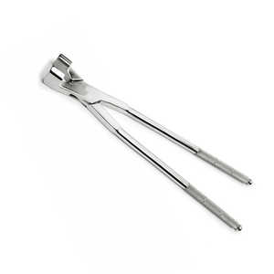 Fórceps Dentales Veterinarios Hechos a Mano de Acero Inoxidable, Instrumento de Extracción de Molares Equinos, Herramienta Quirúrgica de Mandíbula Serrada Reutilizable - Product Image 3