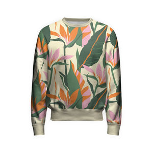 เสื้อสเวตเตอร์ฮาวายสำหรับผู้ชายฤดูใบไม้ร่วงผ้าฝ้ายโพลีเอสเตอร์100% ระบายอากาศพิมพ์โลโก้ตามสั่ง - Product Image 1