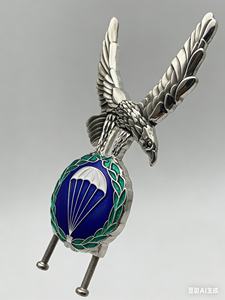 Insignia de Metal Personalizada de Paracaidista con Águila, Pin de Solapa con Esmalte Artesanal y Cierre de Rosca y Mariposa para Souvenir y Colección - Product Image 5