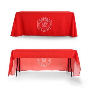 6FT bảng Bìa tùy chỉnh logo in được trang bị thăng hoa Bảng ném Polyester Khăn trải bàn cho triển lãm thương mại tổ chức sự kiện quảng cáo thương hiệu - Product Image 4