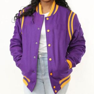 Chaquetas Varsity de Lana con Bordado Personalizado de Alta Calidad, Chaquetas de Béisbol Transpirables para Invierno - Product Image 1