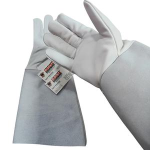 Gants de sécurité gréeur personnalisés pour la conduite industrielle en cuir de vachette en peau de chèvre fendue gants de soudage Tig en cuir de vache - Product Image 5