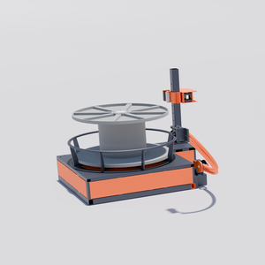 Nhiệm vụ nặng nề 750kg tr nguồn gốc dọc cơ giới Cáp quanh co ống chỉ trả tiền máy cuộn máy móc Xoắn - Product Image 1