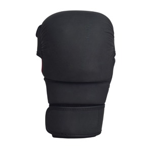 Gants de boxe MMA en cuir en vrac pour l'entraînement Sparring Kickboxing & Muay Thai Workout 4 "large sangle - Product Image 4