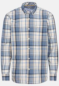 เสื้อเชิ้ตลายตารางผู้ชาย คุณภาพสูง แขนยาว ระบายอากาศได้ดี ผ้าฝ้าย 100% สวมใส่สบาย - Product Image 3