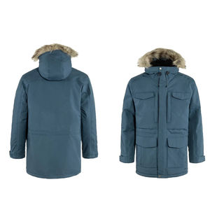 Parkas con Capucha de Color Sólido 2025, Abrigo Informal Grueso y Cálido para Hombre, Ropa de Calle, Chaqueta de Invierno a la Moda, Cortavientos para Hombre - Product Image 6