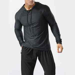 Sudaderas con Capucha Ligeras y Transpirables para Hombre, de Secado Rápido, 100% Poliéster, para Gimnasio, Entrenamiento, Fitness, Deportes, Correr, Baloncesto - Product Image 5