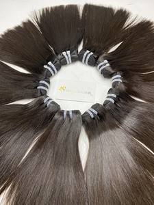 Venta al por mayor 100% Paquetes de Cabello Humano Raw Vietnamita Solo Donante Color Natural Bonestraight Extensiones de Cabello de Trama Doble - Product Image 2