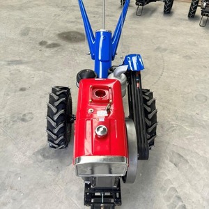 Tractor de un solo eje con motor diésel, pequeño, de dos ruedas, con motor refrigerado por agua, 2WD, para agricultura, con rotocultivador, bomba de riego y caja de cambios. - Product Image 3