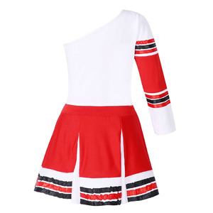 High Quality Ladies High School Dancing Suits in Multi Color with Custom Logo Screen Printed Sports Wear Suits - Product Image 3