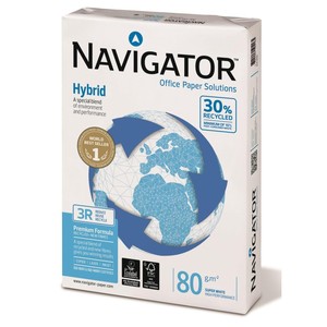 Super Quality 80gsm A4 White Navigator Paper Ream Factory Universal Paper - Product Image 2