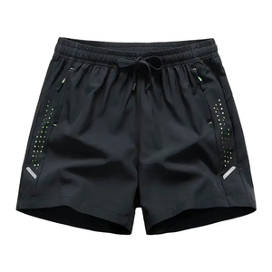 Shorts en maille Mode Tendance Vêtements de sport Gym Wear Hommes Summer Sport Polyester Running Shorts Streetwear Basketball Mesh Shorts - Product Image 1