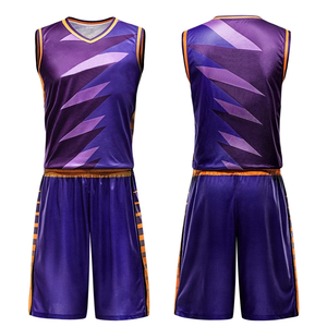 Tenues de sport pour hommes personnalisées OEM, 100% polyester, séchage rapide, ensembles de maillots de basket-ball de haute qualité pour équipe, taille plus - Product Image 4
