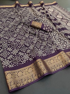 ชุดแต่งกายเจ้าสาวสำหรับใส่ไปงานปาร์ตี้ฤดูร้อนฤดูร้อนส่าหรีบูติกแบบดั้งเดิมหรูหราสไตล์อินเดีย - Product Image 3