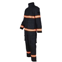Combinaison de pompier pour hommes Nomex Aramid Twill 4-Layer Fire-Resistant Resistance Rescue Gear for Wildfire & Firefighting Safety