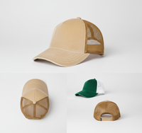 Casquette Snapback en Suède Vierge avec Dos en Maille Ajustable pour Hommes et Femmes, Logo Personnalisé, Velours 100% Polyester, Décontractée, Extérieur