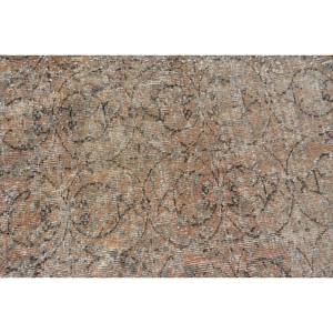 พรม3.7ft เตอร์สีเบจสีน้ำตาลและสีเบจสไตล์วินเทจแบบคลาสสิก3.7ชิ้นขนสัตว์สำหรับห้องนั่งเล่นพรมยางพาราขนาด9x12สำหรับตกแต่ง - Product Image 5