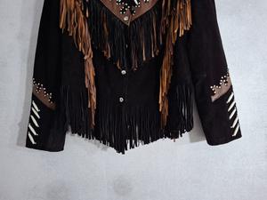 Nueva llegada estilo americano colores brillantes alta demanda de las mujeres de moda chaquetas de cuero de vaquera - Product Image 4