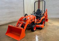 Kubota Mini-Traktor Rasenmäher mit Frontlader & Baggerlader Motor/Maschine/Pumpe IoT-fähig 2 Jahre Garantie Schneller Versand USA