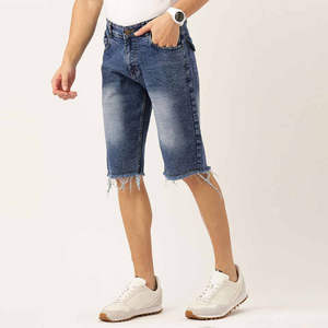2026 Latest Style Men <b>Jeans</b> <b>Shorts</b> Pakistan Manufacturer Regular Fit Cheap Price Men Denim <b>Shorts</b> - Product Image 2