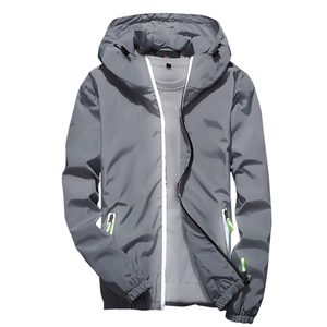 Matériau respirant fabriqué couleur unie hommes sweats à capuche zippés taille confortable fabrication de vêtements 100% coton épais polaire pour hommes - Product Image 3