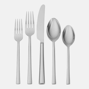 Haute qualité en acier inoxydable argent nickelé couteau fourchette cuillère à café ensemble de couverts poignée de concepteur moderne ensemble de couverts - Product Image 5