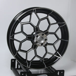 ล้อแม็กซ์มอเตอร์ไซค์ WHEELSHOME ขนาด 12-16 นิ้ว ผลิตจากอะลูมิเนียมอัลลอยด์ฟอร์จ ดีไซน์ใหม่ ขายดีที่สุด สำหรับรถแข่งและรถสตรีทคาร์ รุ่น MCF70 สำหรับเครื่องยนต์ 250 ซีซี 450 ซีซี - Product Image 1