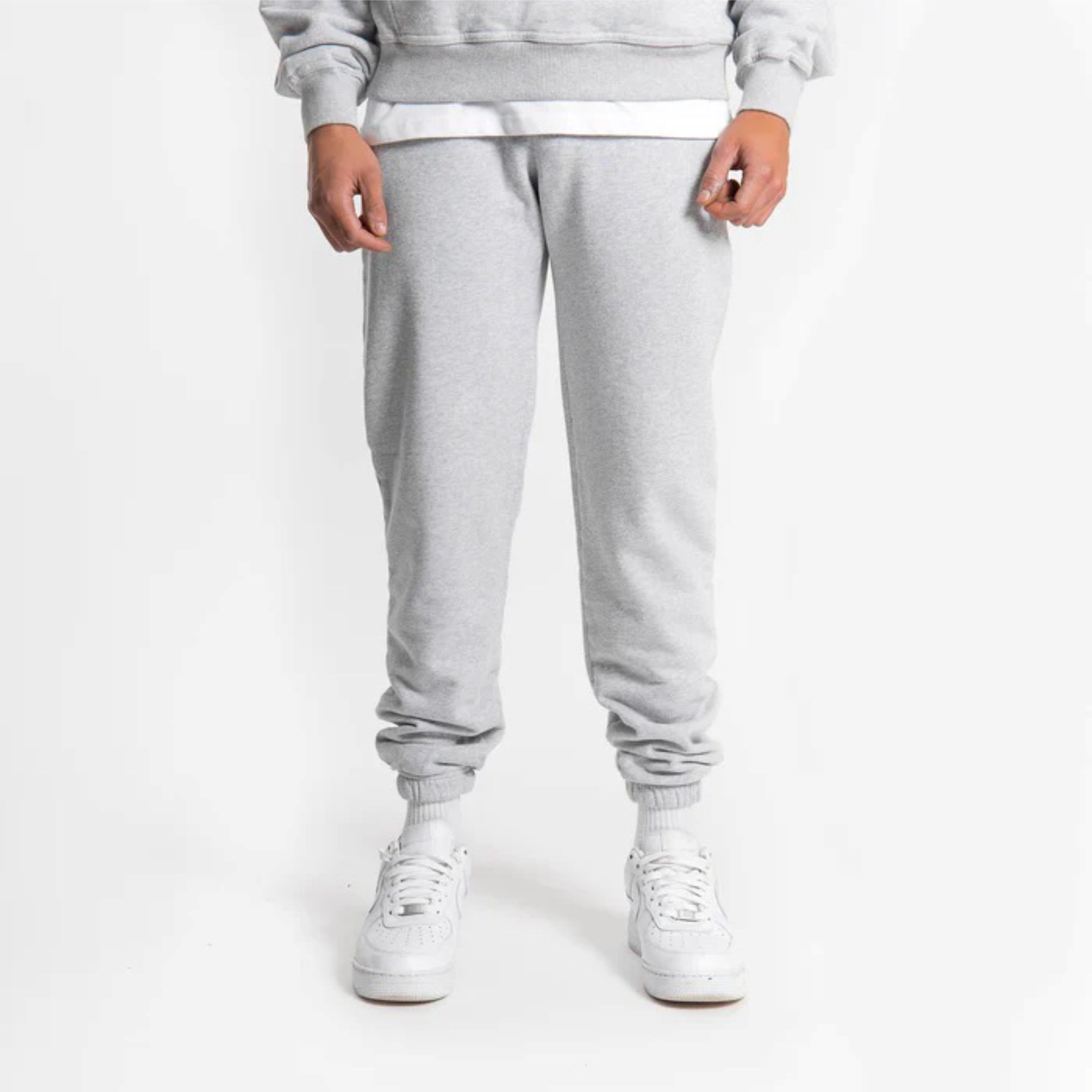 sweatpants white hoodie string