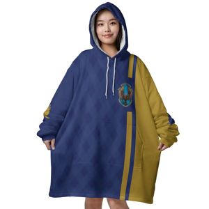 Sudadera CON CAPUCHA DE Sherpa personalizada con estampados personalizados-Sudadera con capucha elegante y cálida para la moda de invierno - Product Image 1