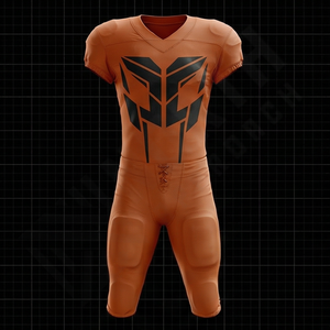 Uniforme de Fútbol Americano Hecho de Poliéster, Talla Grande, Color Personalizado, Diseña Tu Propio Uniforme Deportivo Profesional para Equipos - Product Image 1