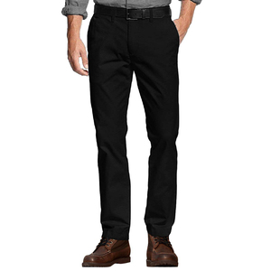 Pantalons chino en coton pour hommes, best-sellers 2025, taille haute, nouveau motif, style droit, respirant, délavé à la pierre - Product Image 1