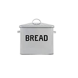 Latest Style Wooden Lid Kitchen Tabletop Customized Size Metal Bread Box Kitchenware Bread and <b>Cookies</b> Storage Box - Product Image 3