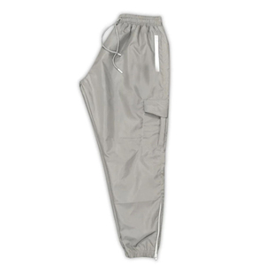 Ensemble de survêtement en nylon coupe-vent personnalisé, deux pièces, vêtements d'entraînement décontractés, personnalisation en gros OEM - Product Image 4