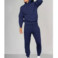 Survêtement pour homme 2 pièces sweat à capuche ensembles jogging décontracté combinaisons athlétiques